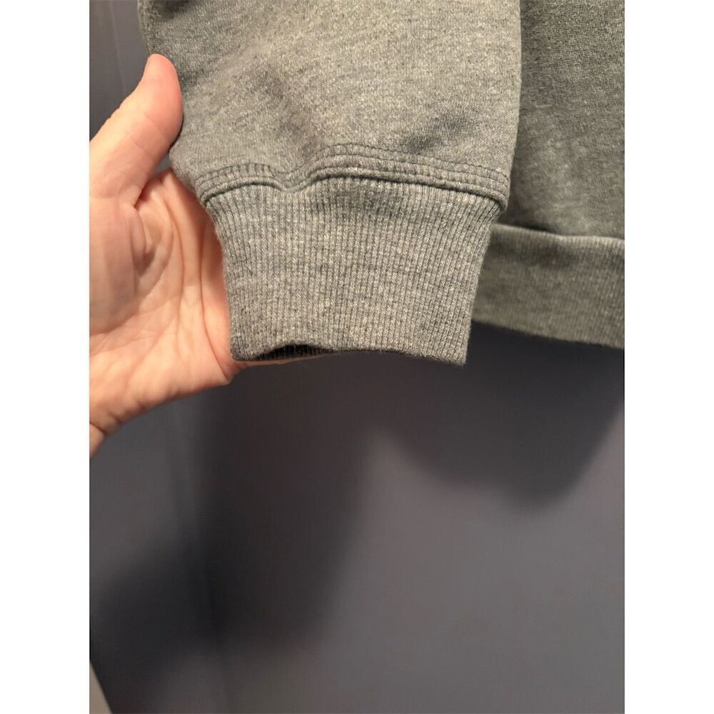 Arrow Men's XL Gray 1/4 Zip Fleece Pullover Sweatshirt Casual - Picture 5 of 9